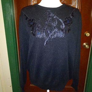 West Bound Black Sweater Size XL